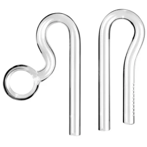 Amazing Aqua Glas Ein-/Auslassrohre Wheels-Set, 16/22 mm Meistverkauft